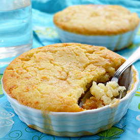Bisquick Peach Cobbler