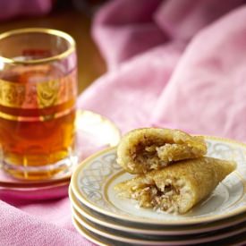 Walnut and Coconut Arabic Pancakes