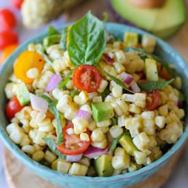 Grilled Corn Salad
