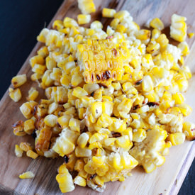 Grilled Corn + Chipotle Lime Butter
