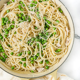 Spaghetti Mascarpone Alfredo Sauce