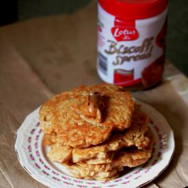 Vegan Biscoff Pancakes