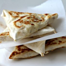 Salami and Ricotta Gozleme