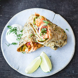Healthy Breakfast Burritos