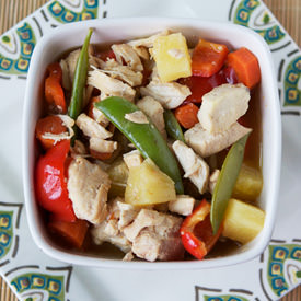 Pineapple Pepper Chicken Stew