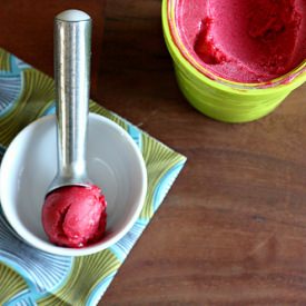 Plum Raspberry Sorbet
