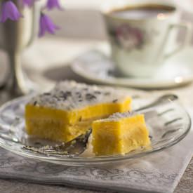 Luscious Lavender Lemon Bars
