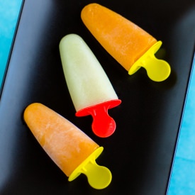 Lemony Melon Popsicles