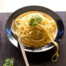 Spaghetti olio e Aglio