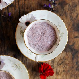 Strawberry and Chia Pudding Cups