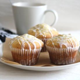 Lemon Poppyseed Yogurt Muffins