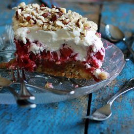Rhubarb Cake