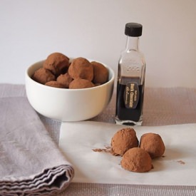 Dark Chocolate Balsamic Truffles