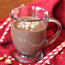 Healthy Chocolate PB Oat Smoothie