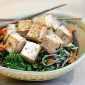 Citrus Ginger Tofu Salad