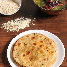Oat Roti (Indian Flat Bread)