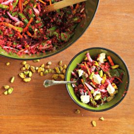 Red Quinoa and Beet Salad