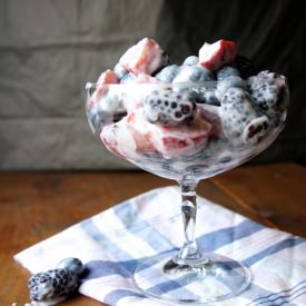 Fruit Salad with Condensed Milk
