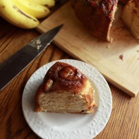 Peanut Butter Banana Cake