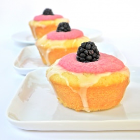 Lemon Blackberry Cupcakes