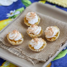 Mini Lemon Meringue Tartlets