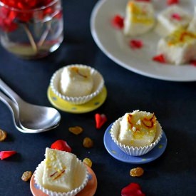 Indian Cottage Cheese Fudge