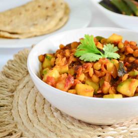 Zucchini Chana Dal