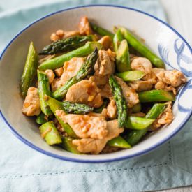 Asparagus and Chicken Stir Fry