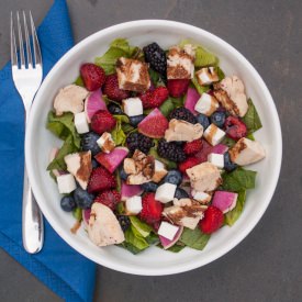 Watermelon Radish Salad