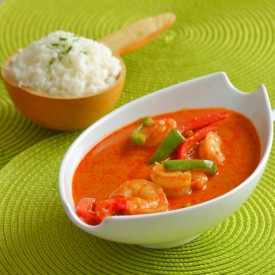 Nigerian Thai Prawn Curry