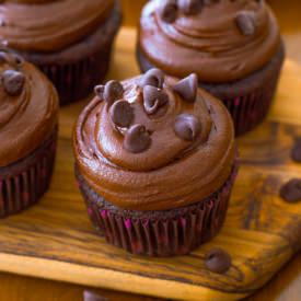 Chocolate Chocolate Cupcakes