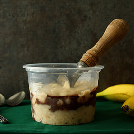 Banana Fudge Swirl Ice Cream