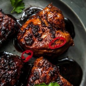 Honey Soy Glazed Ginger Chicken