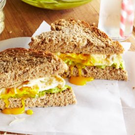 Fried Egg Sammie & Avocado Spread