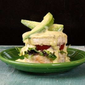 Tofu Avocado Benedict