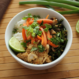 Chicken & Veggie Rice Bowl