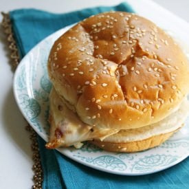 Chicken Cordon Bleu Sandwiches