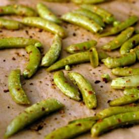 Roasted Sugar Snap Peas