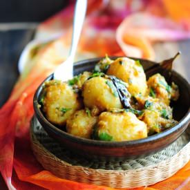Indian Style Slow Cooked Potatoes