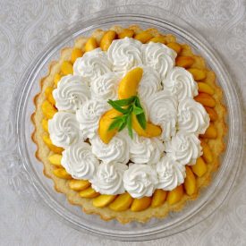 Brandied Peach Shortcake