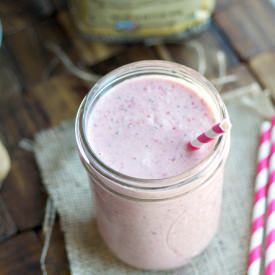 Strawberry Peanut Butter Smoothie