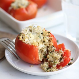 Quinoa Stuffed Tomatoes
