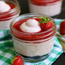 Creamy Strawberry Fluff