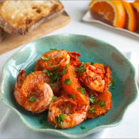 Jumbo Shrimp and Orange Salad