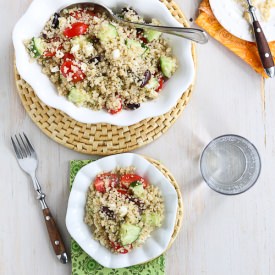 Quinoa Greek Salad