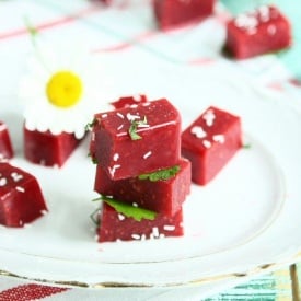 Agar Agar Raspberry Snack