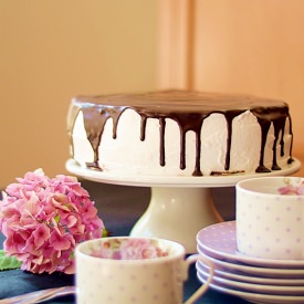 Walnut Chocolate Cake