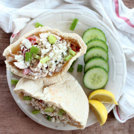 Greek Chicken Salad Sandwich