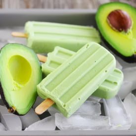 Avocado Coconut Ice Pops
