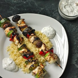 Grilled Chicken Kabobs